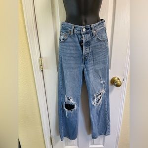 BIG E!  VINTAGE pair of Levi’s 501 jeans, Size 24